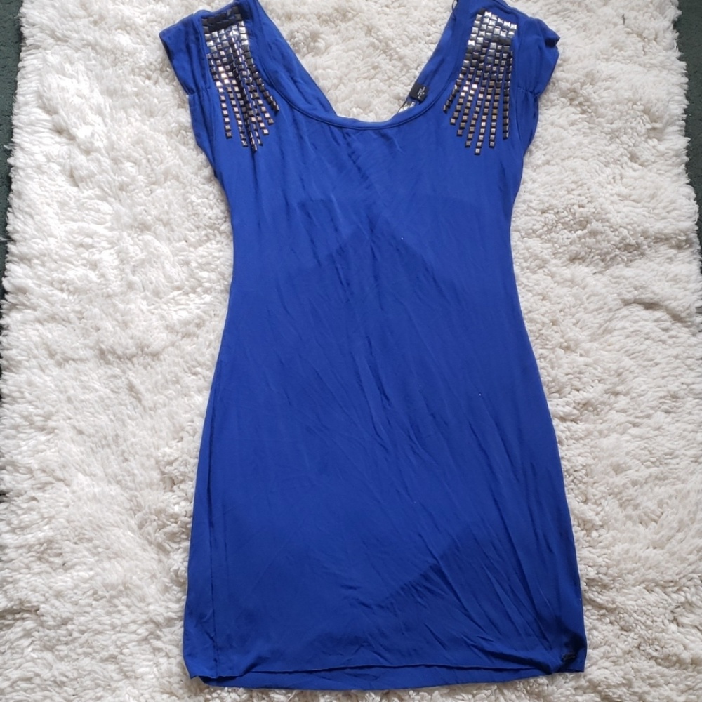 Blue dress